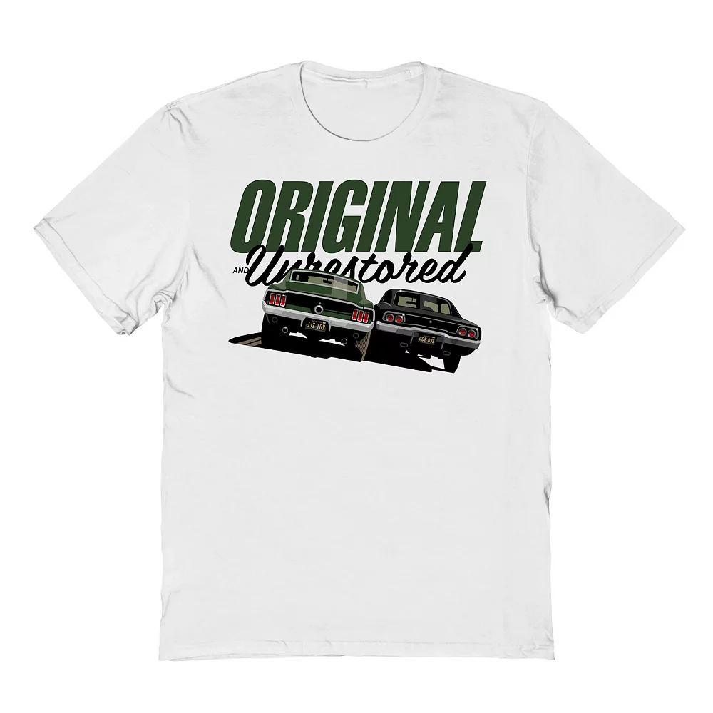 Men's Original & Unrestored The Chase Graphic Tee, Size: Small, Natural Product Image