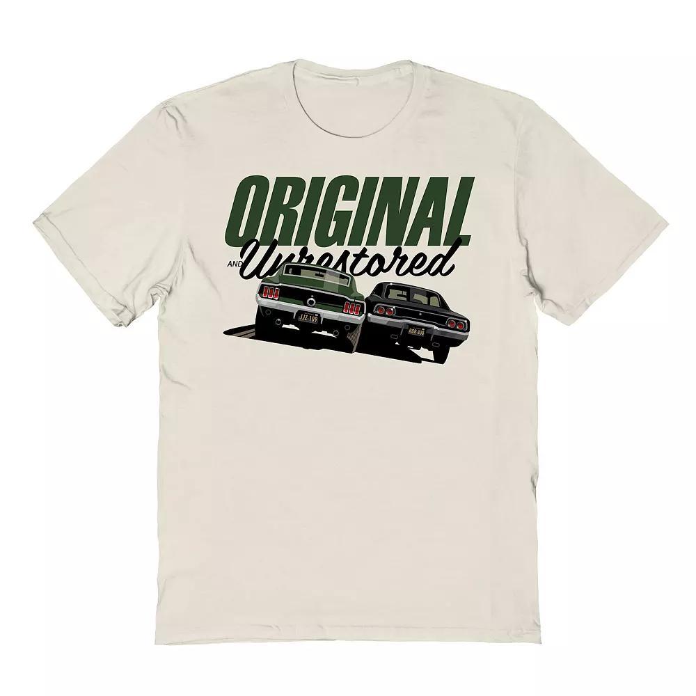 Men's Original & Unrestored The Chase Graphic Tee, Size: Small, Natural Product Image