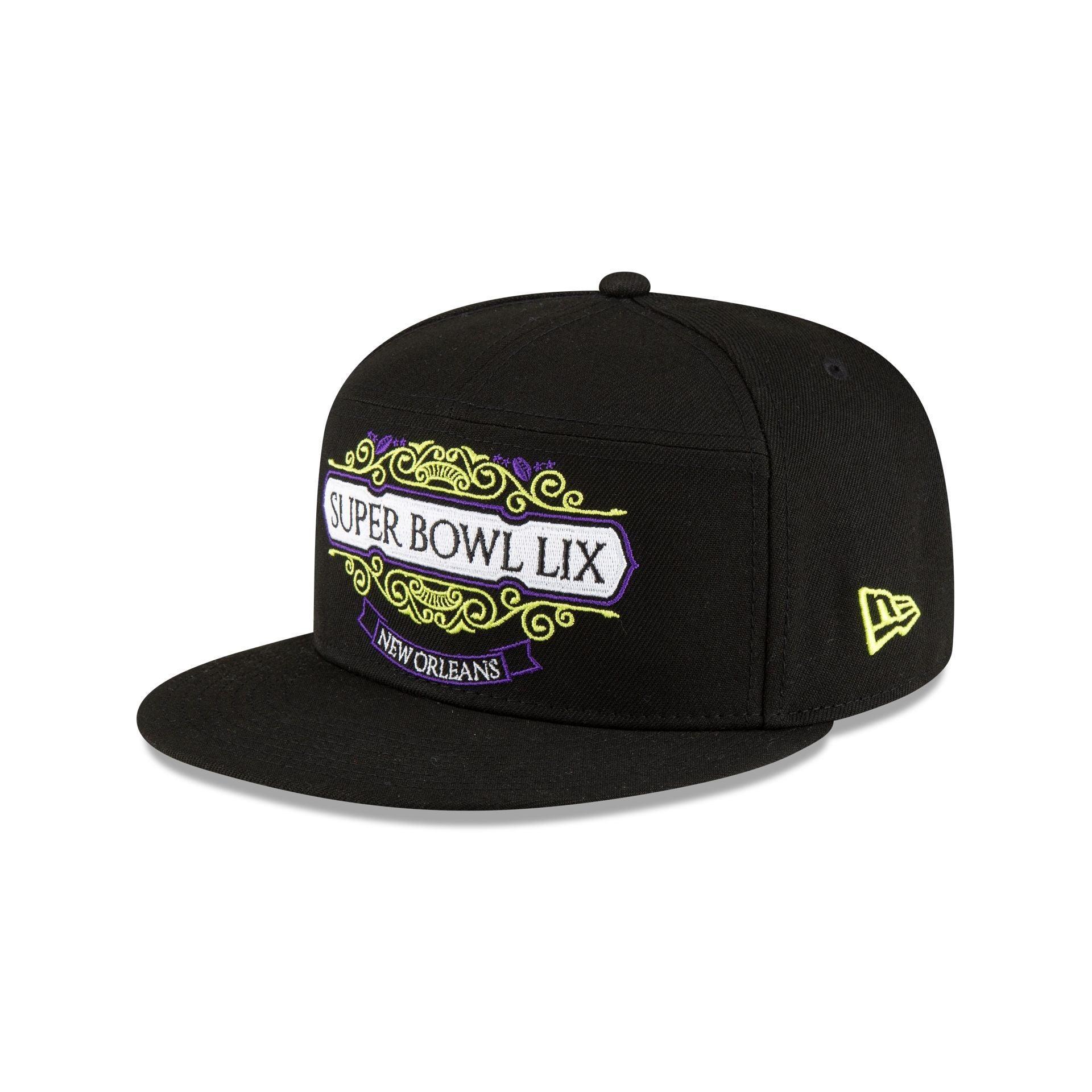 Philadelphia Eagles Super Bowl LIX Tarmac Split Panel 9FIFTY Snapback Hat Male Product Image