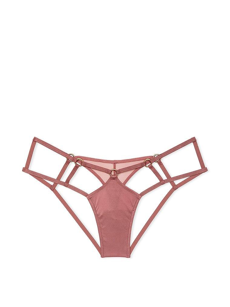 Strappy Hardware High-Leg Cheeky Panty Product Image