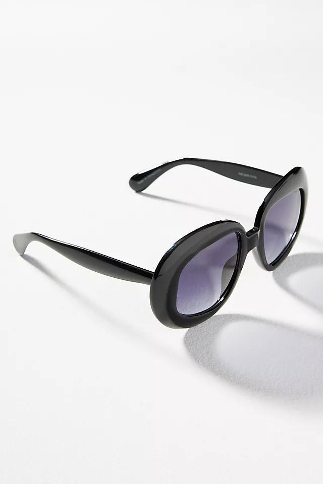 Oversized Tonal Ombré Sunglasses Product Image