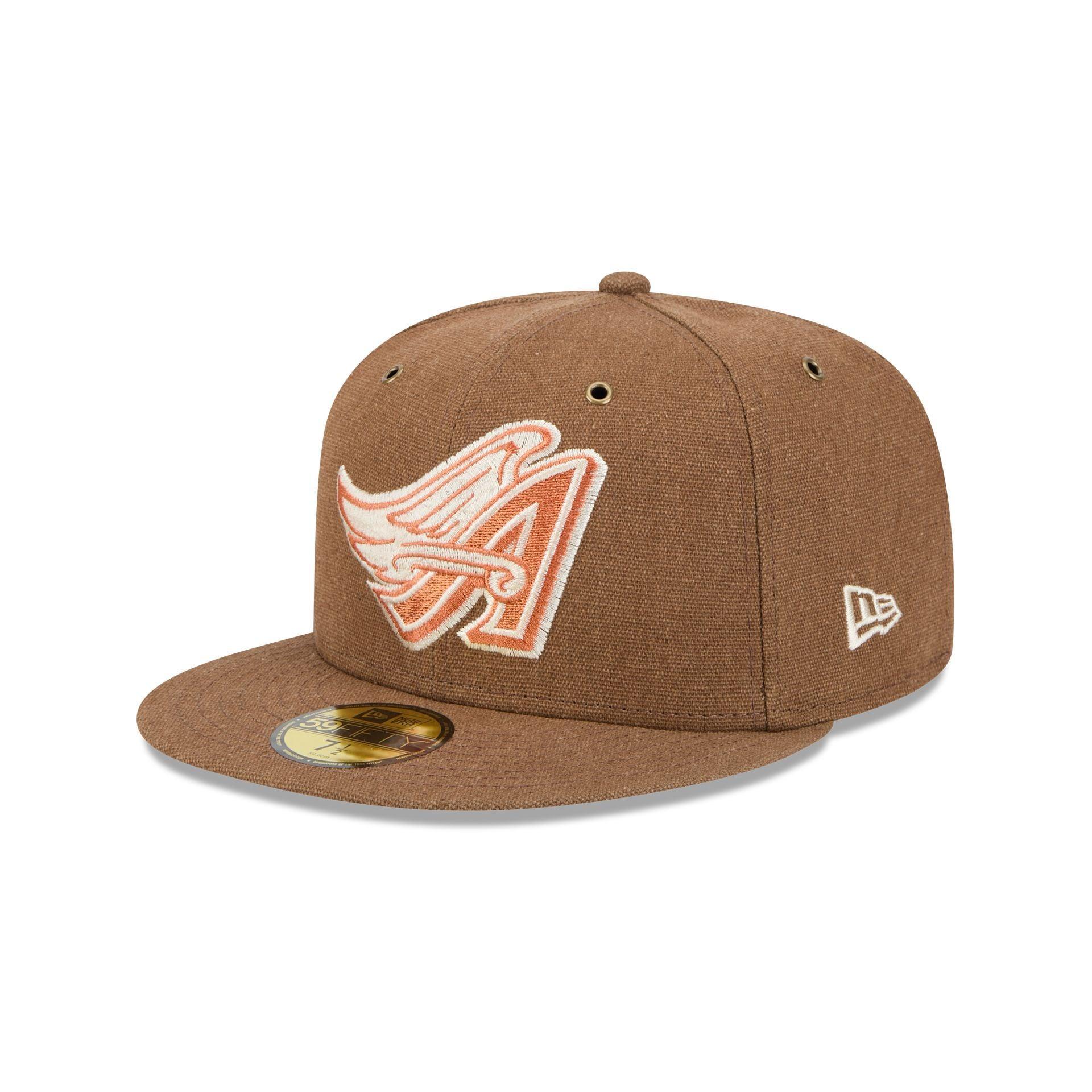Los Angeles Dodgers Cardinal Basic 59FIFTY Fitted Hat Male Product Image
