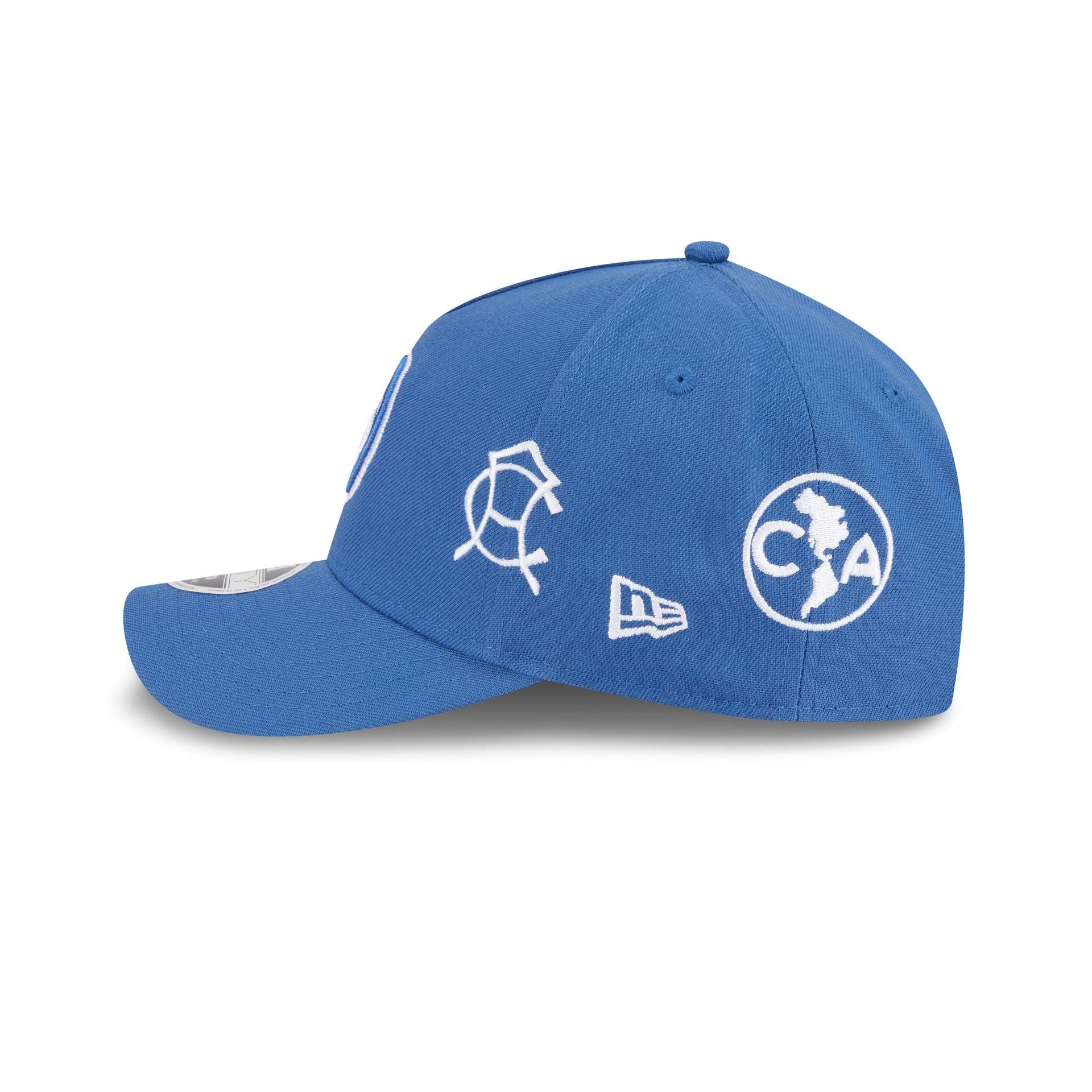 Club Pachuca Indigo 9FORTY M-Crown A-Frame Trucker Hat Male Product Image