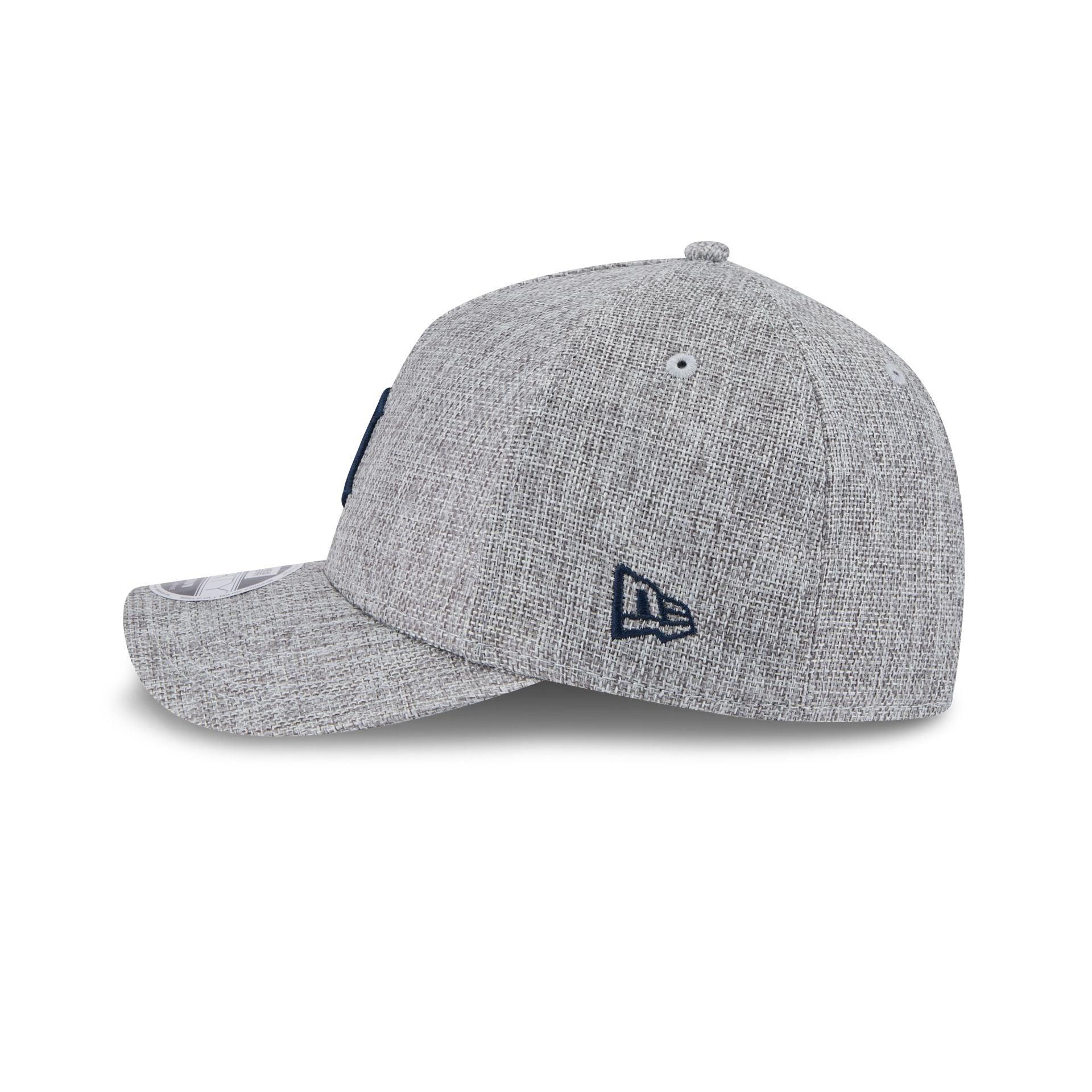 Detroit Tigers Cotton Weave Gray 9FORTY M-Crown A-Frame Snapback Hat Male Product Image