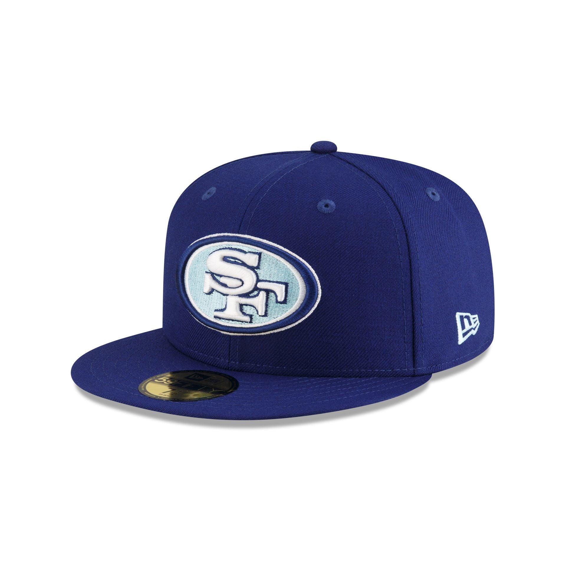 Just Caps Dark Royal San Francisco 49ers 59FIFTY Fitted Hat Male Product Image