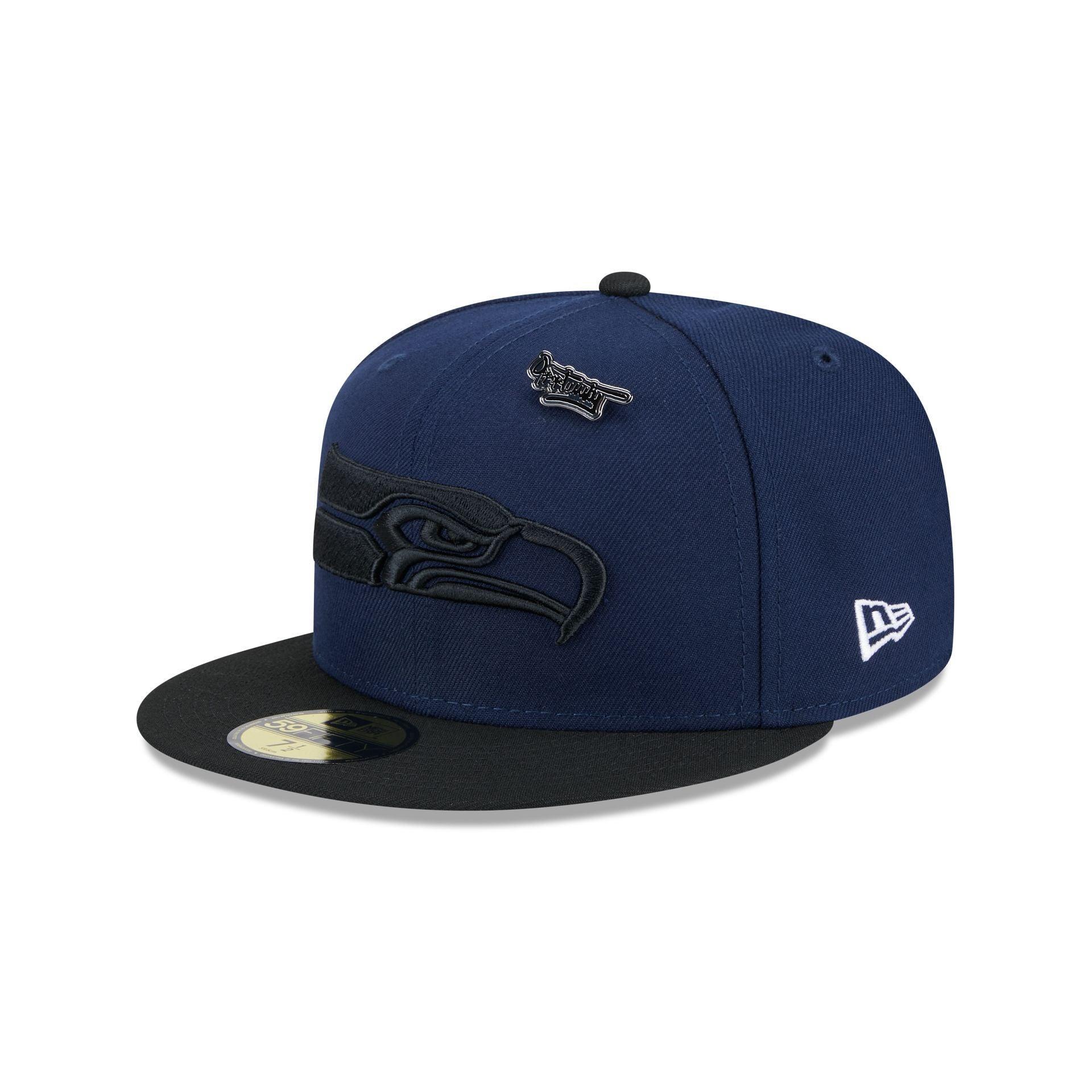 New Era Cap Navy Melton Wool Retro Crown 9FIFTY Adjustable Hat Male Product Image