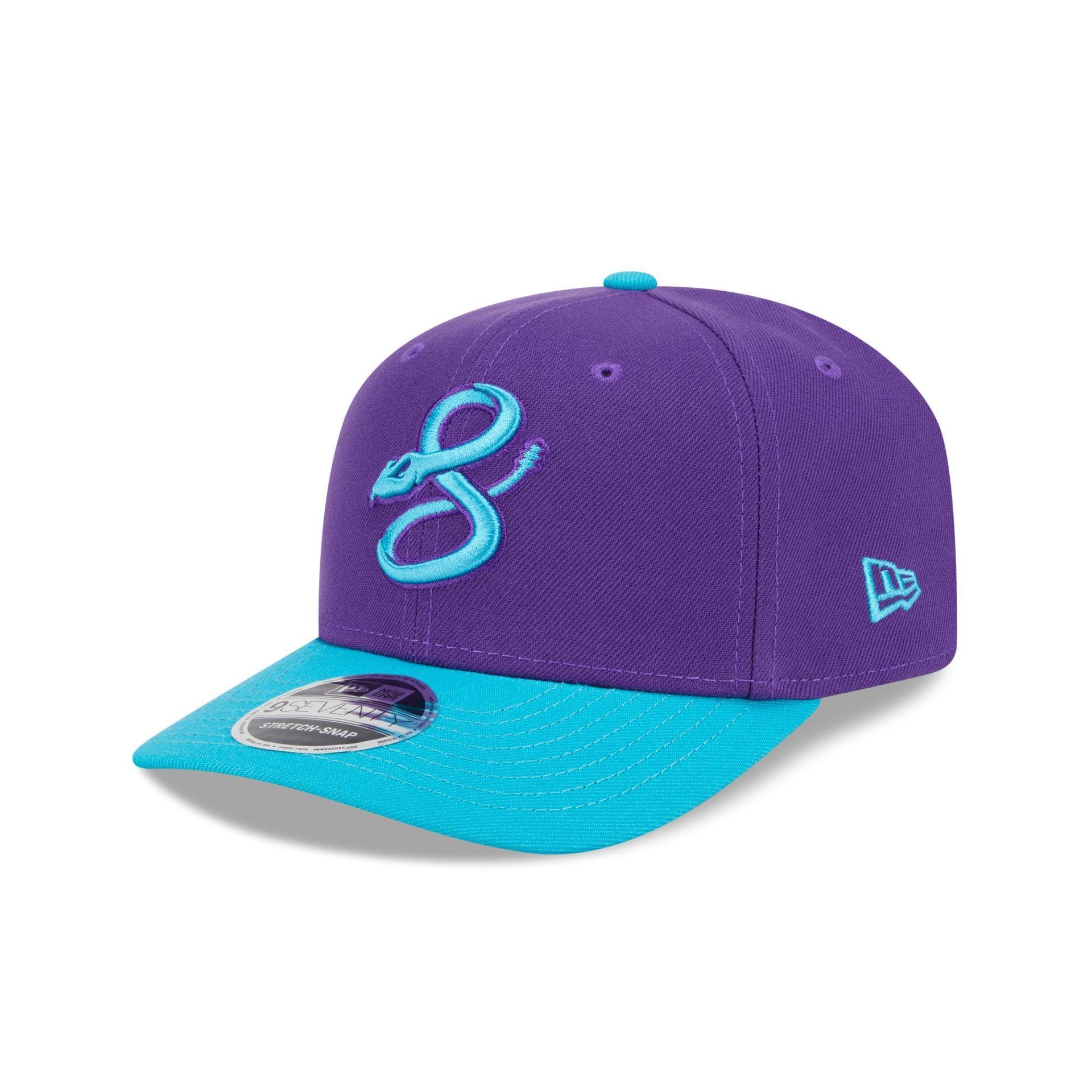 Los Angeles Lakers Circle Patch 9SEVENTY Stretch-Snap Hat Male Product Image