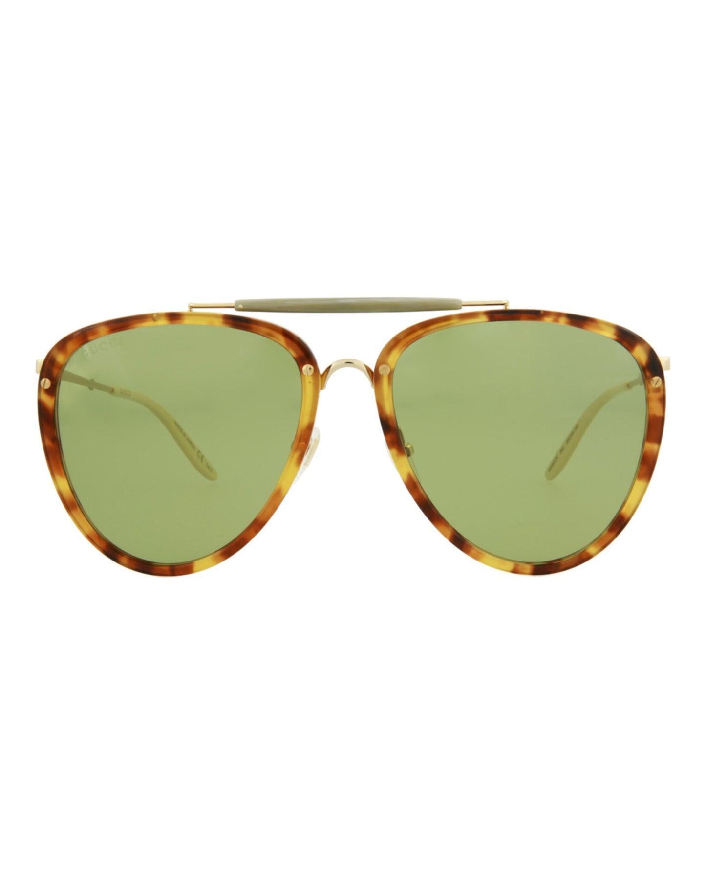 Gucci Aviator-Frame Acetate Sunglasses - GG0672S-30008620-003 Product Image