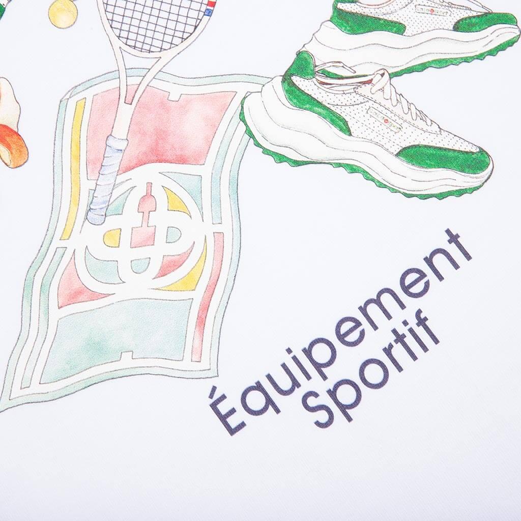 Equipement Sportif Tee - White Male Product Image