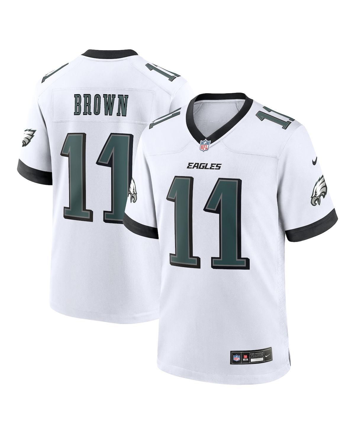 Men's Nike A.J. Brown White Philadelphia Eagles White Game Jersey, Size: 3XL Product Image