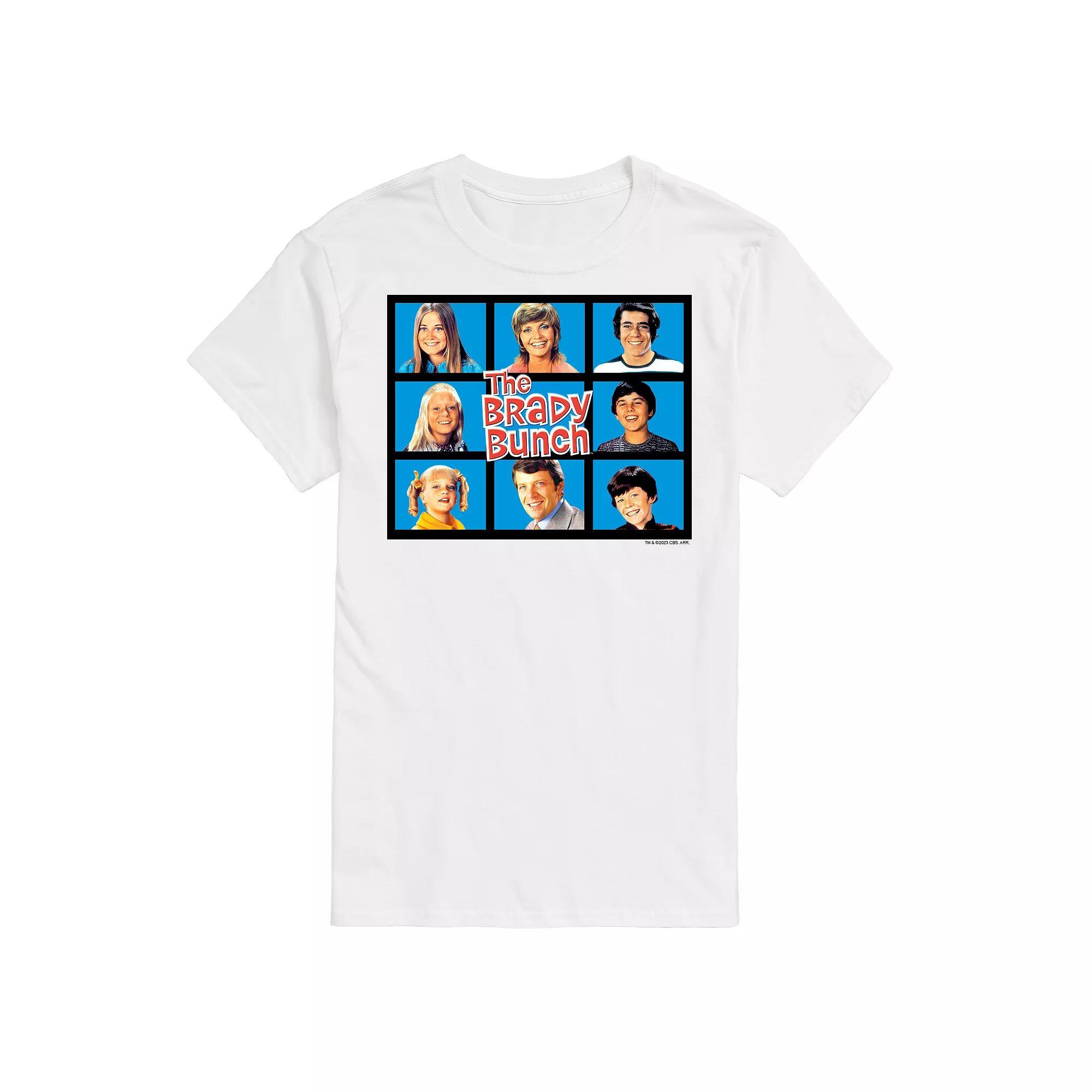 Mens The Brady Bunch Grid Graphic Tee Product Image