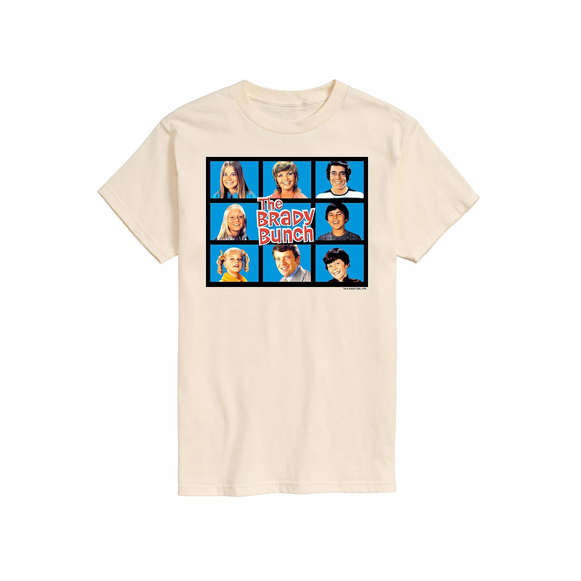 Mens The Brady Bunch Grid Graphic Tee Product Image