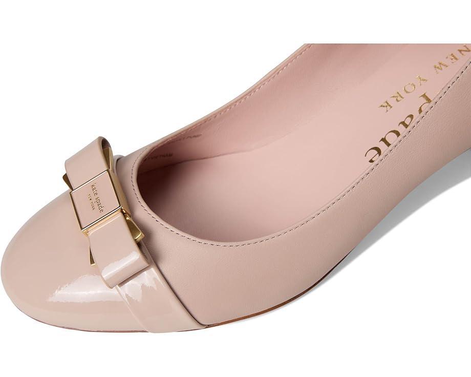 Deco Bow Smooth Leather Ballet Pump Product Image