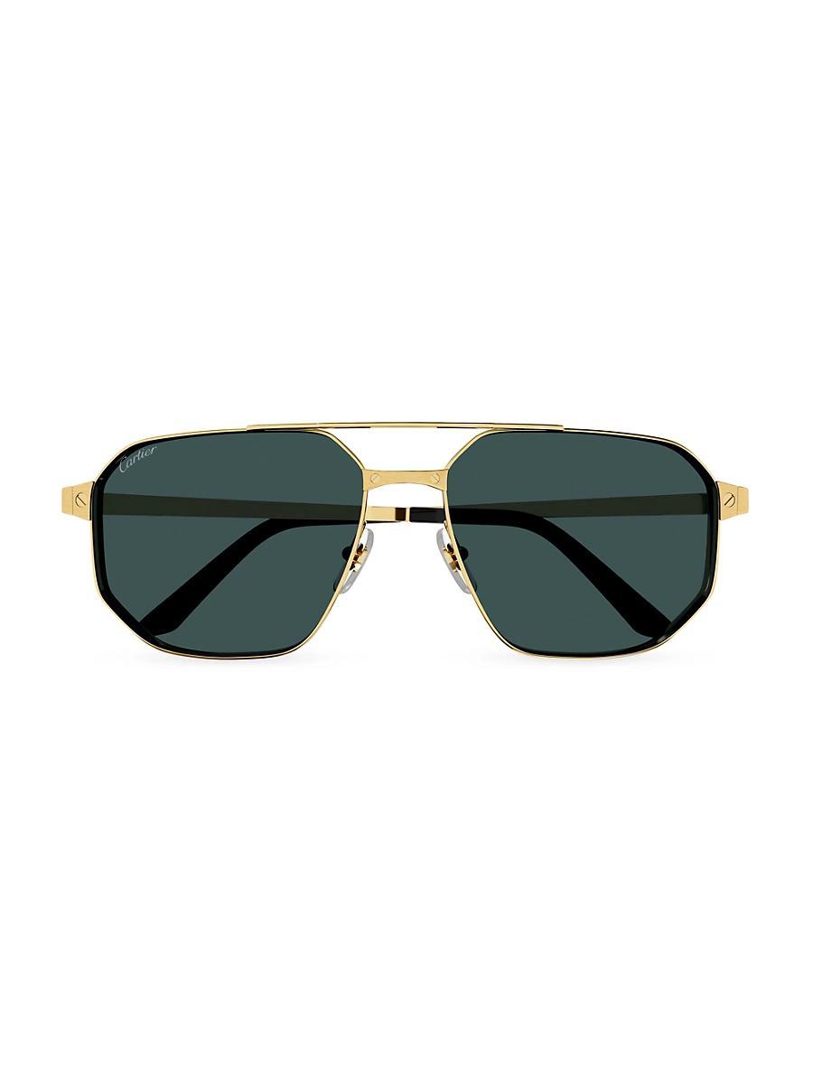 Womens Thickness 54MM Rectangular Sunglasses Product Image