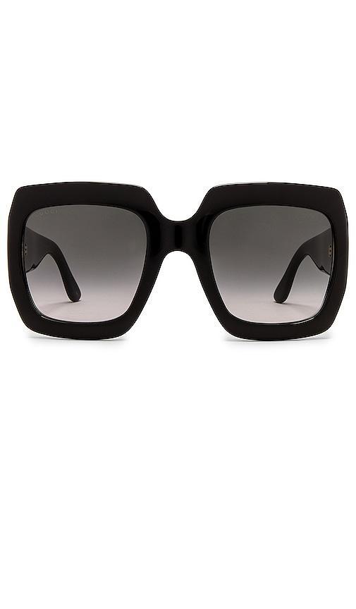 Pop Web Square Sunglasses Gucci Product Image
