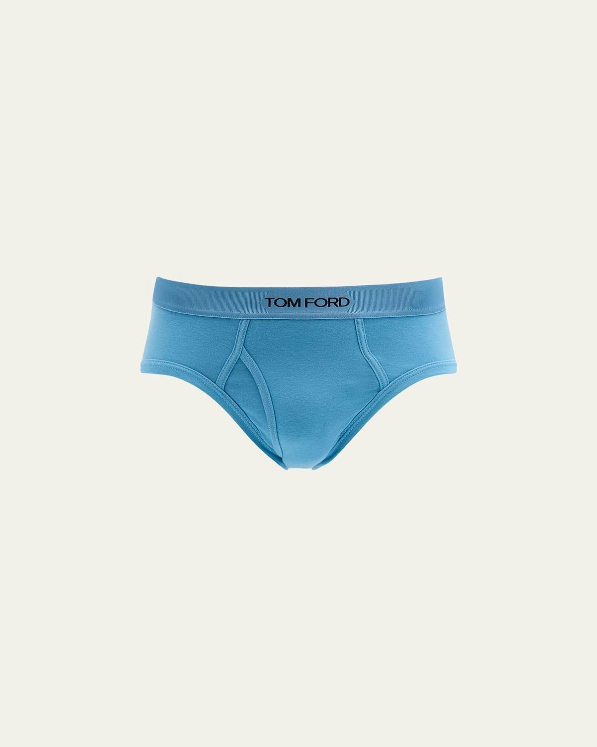 Mens Cotton-Stretch Jersey Briefs Product Image