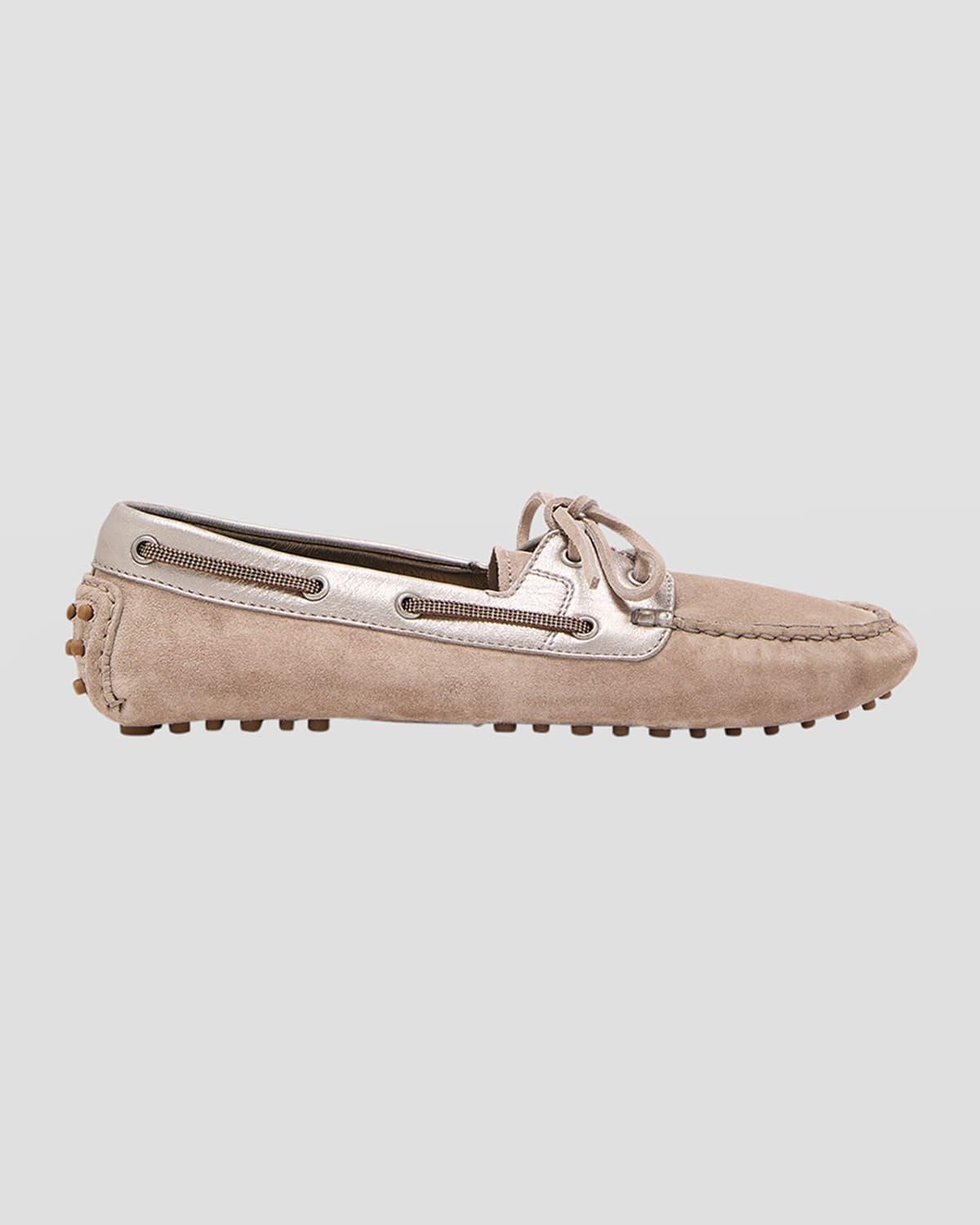 Womens Leather Loafers Product Image