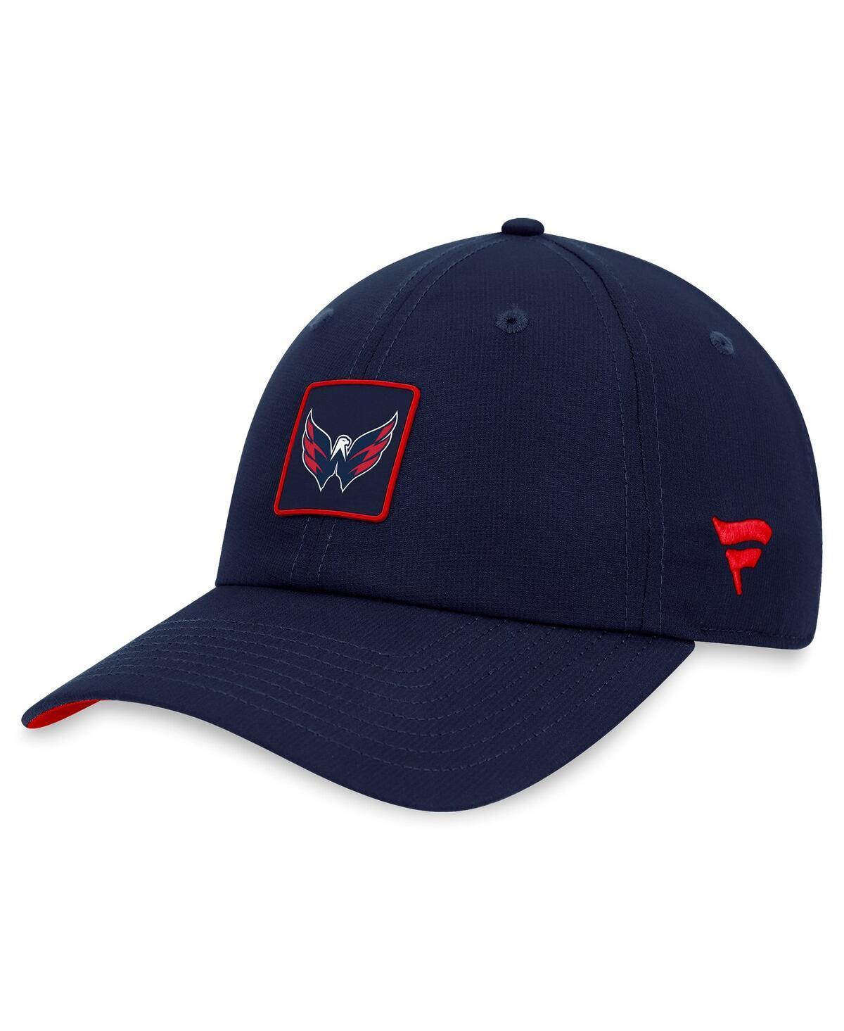 Men's Fanatics Branded  Navy Montreal Canadiens Authentic Pro Rink Adjustable Hat, Cnd Blue Product Image
