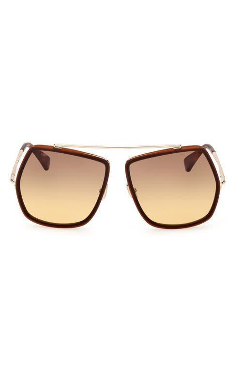 Womens Elsa 64MM Square Sunglasses Product Image