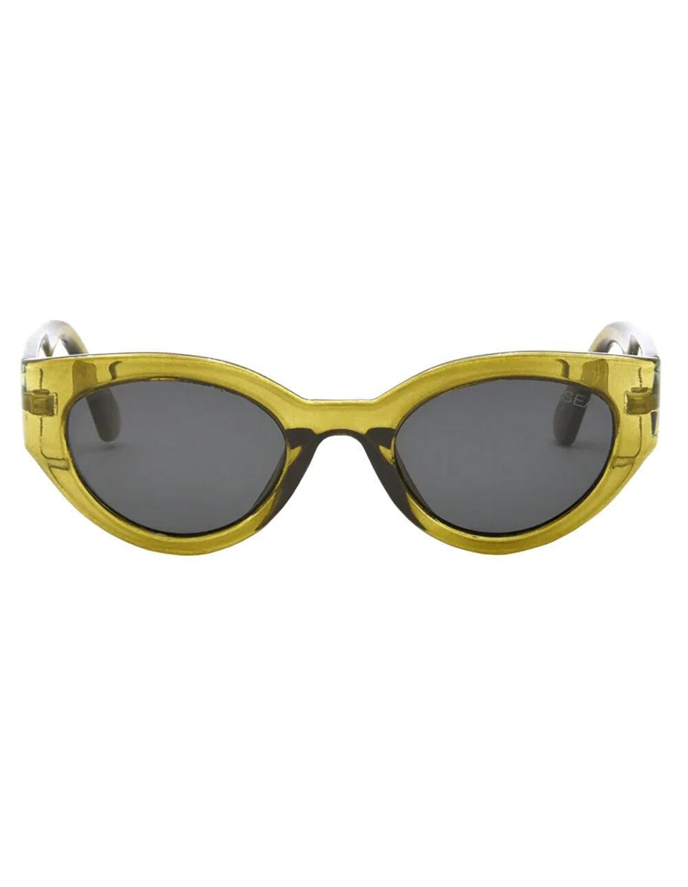 I-SEA Ashbury Sky Moss Green Polarized Sunglasses - MOSS Product Image
