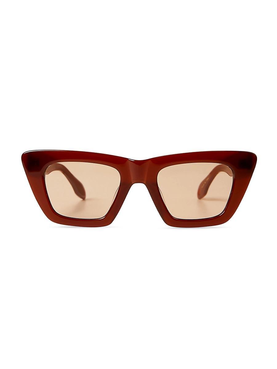 Womens Lori 49MM Cat-Eye Sunglasses Product Image