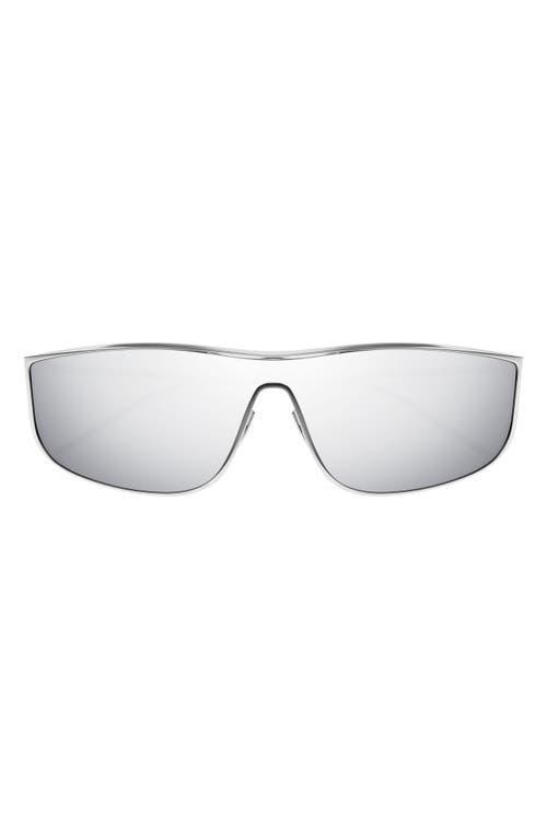 Luna Mirrored Zinc Alloy Shield Sunglasses Product Image