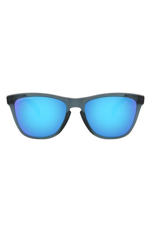 Oakley Unisex OO9013 Frogskins 55mm Square Sunglasses - Matte Black/Prizm Violet Product Image