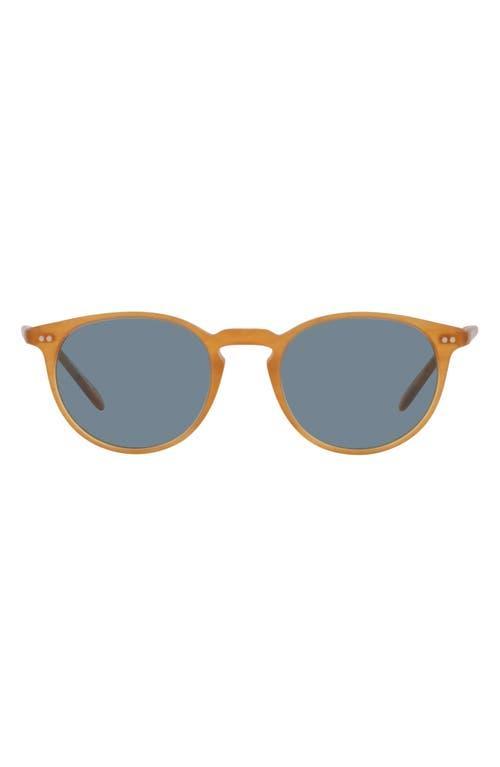 Oliver Peoples Riley Round Sunglasses, 49mm Product Image