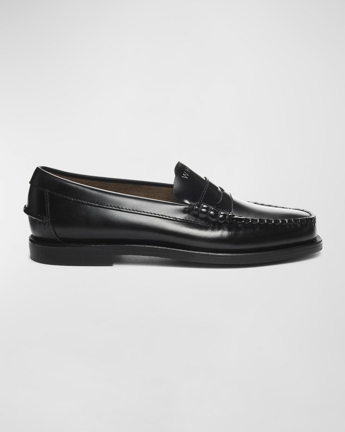 Mens Leather Driving Loafers Product Image