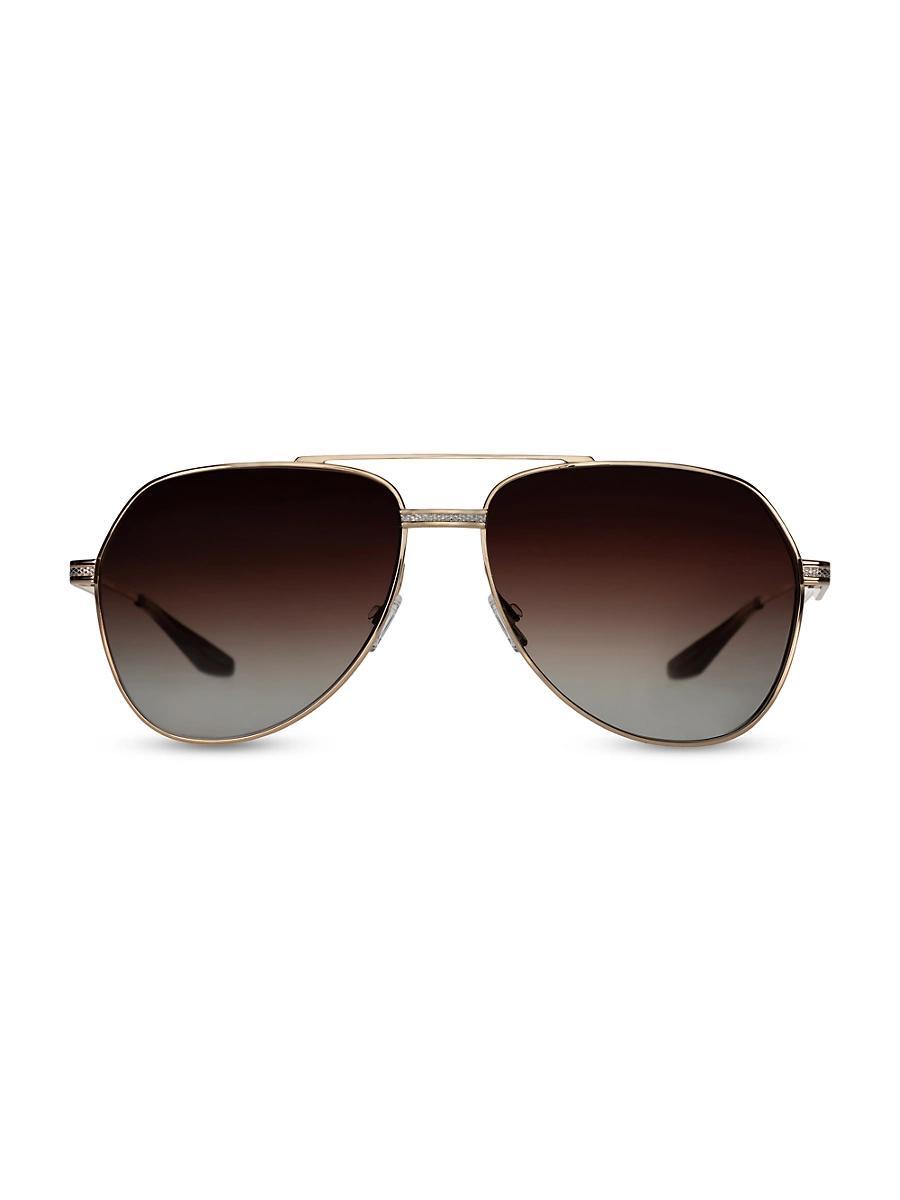 Mens 007 Legacy Collection 61MM Aviator Sunglasses Product Image