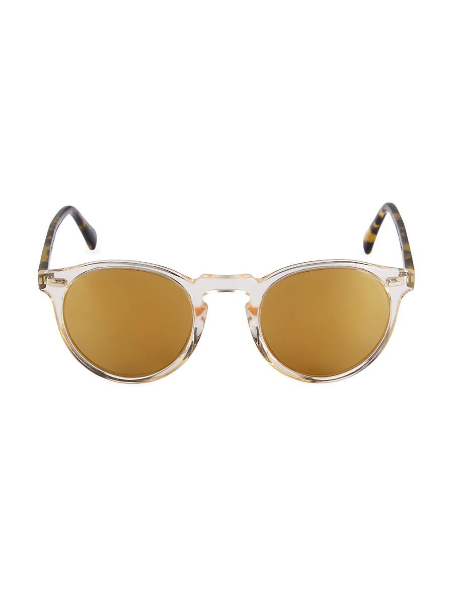 Womens Gregory Peck 1962 50MM Round Sunglasses Product Image