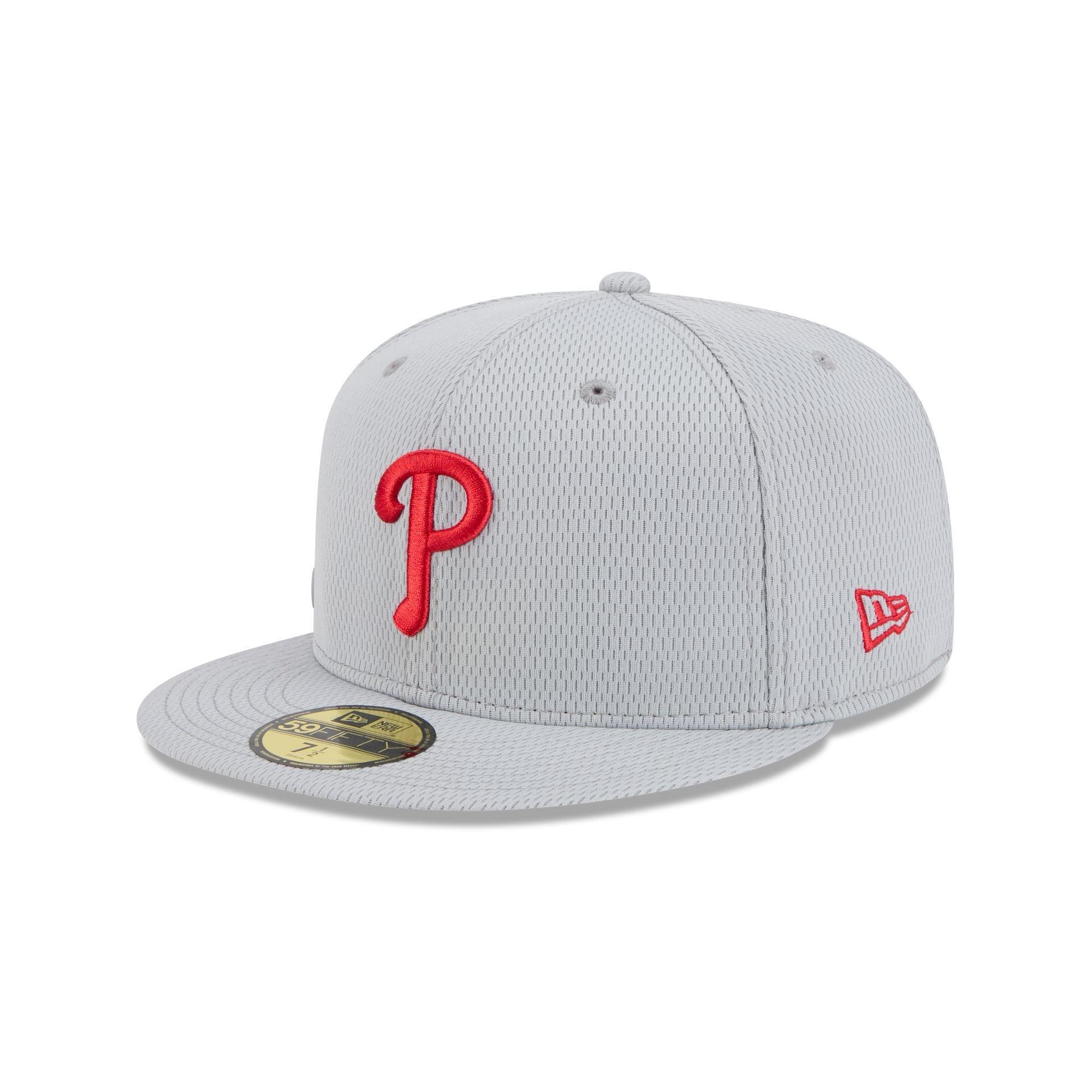 Philadelphia Phillies 2025 Clubhouse Gray 59FIFTY Fitted Hat Male Product Image
