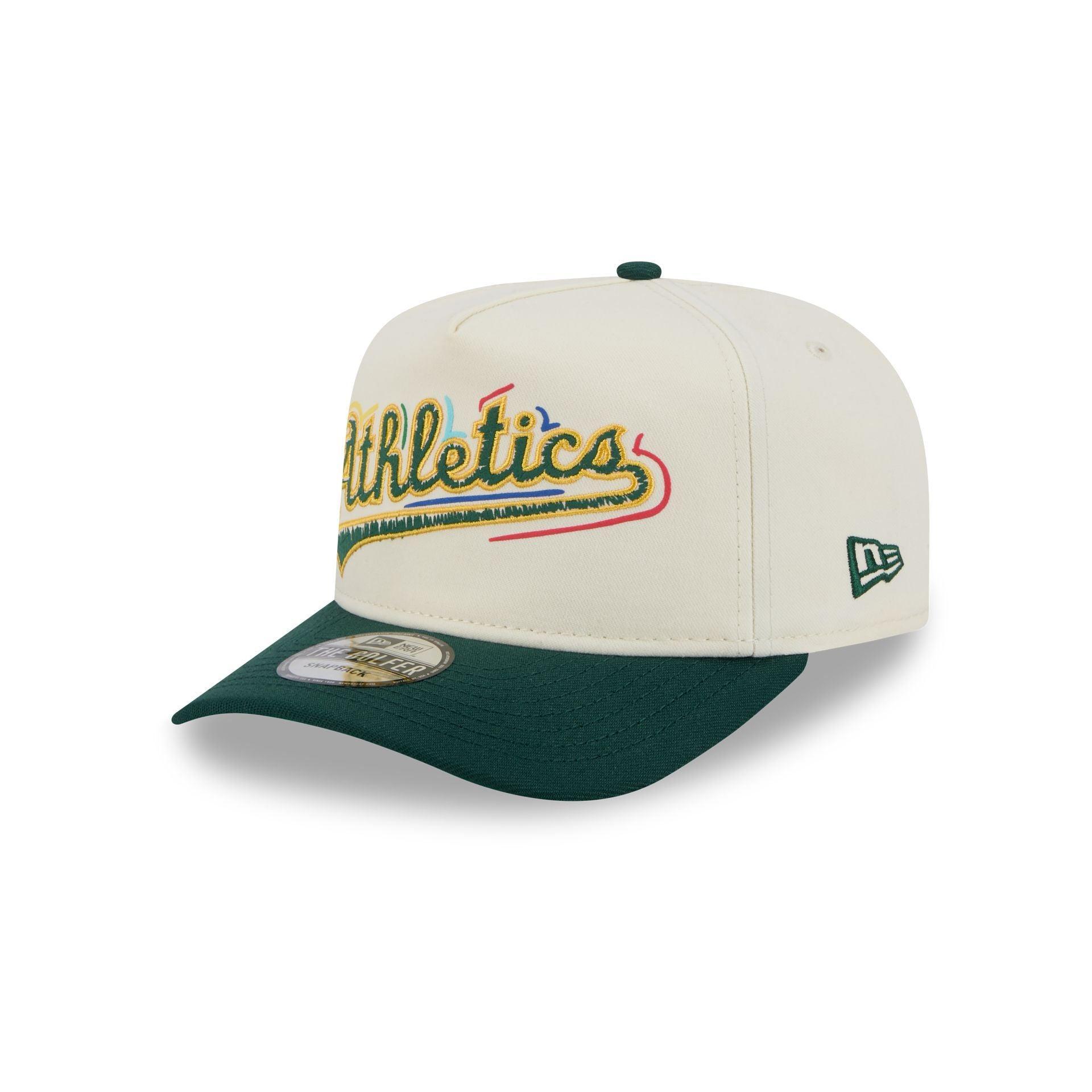 Athletics Team Scribble Golfer Hat Male Product Image