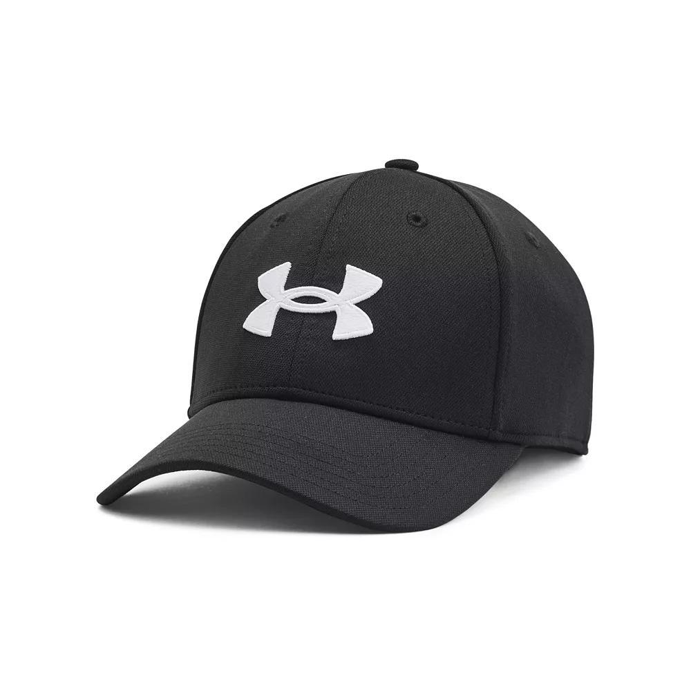 Men's Under Armour Blitzing Stretch-Fit Hat, Size: Medium/Large, Black Black Product Image
