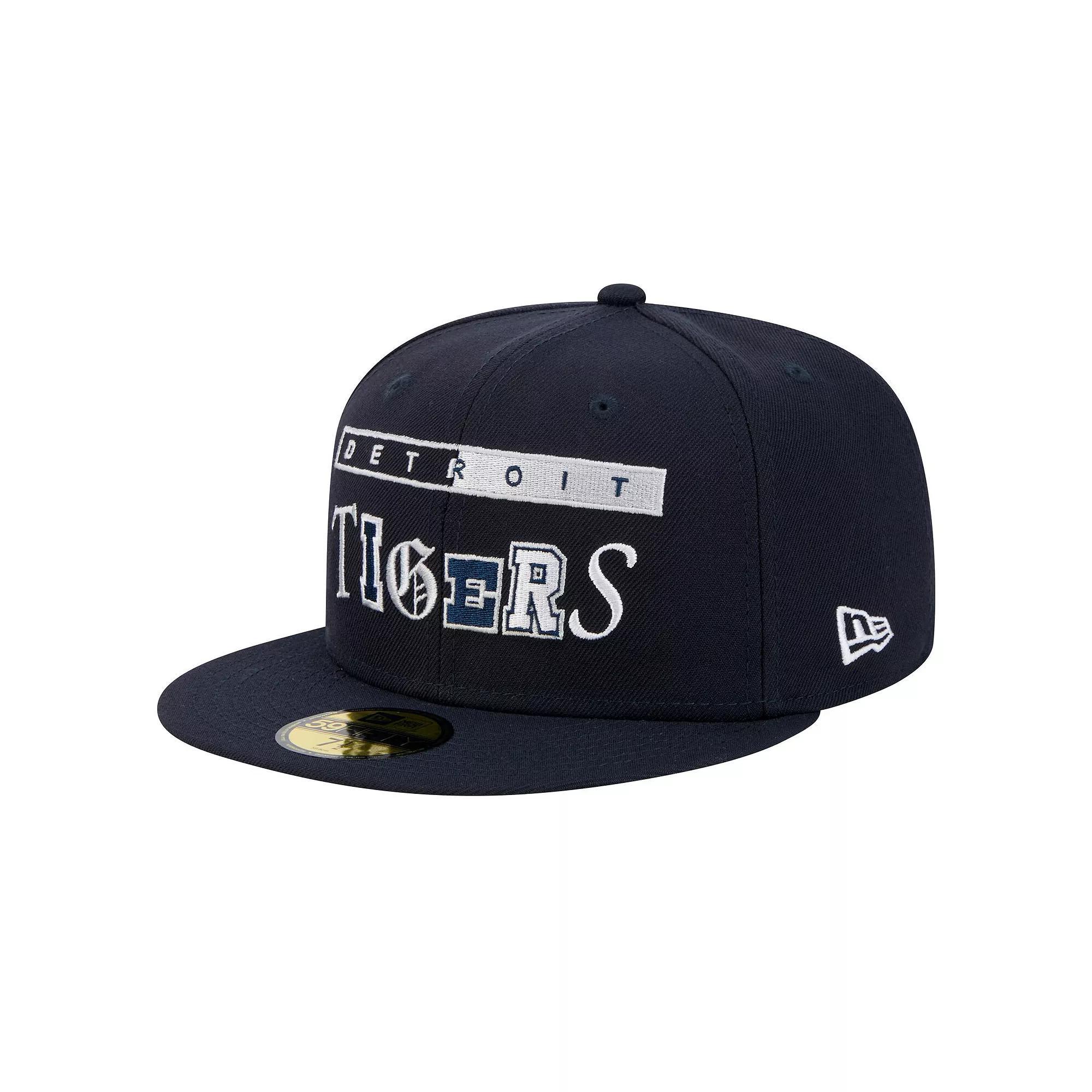 Men's New Era Navy Detroit Tigers Ransom 59FIFTY Fitted Hat, Size: 8, Blue Product Image