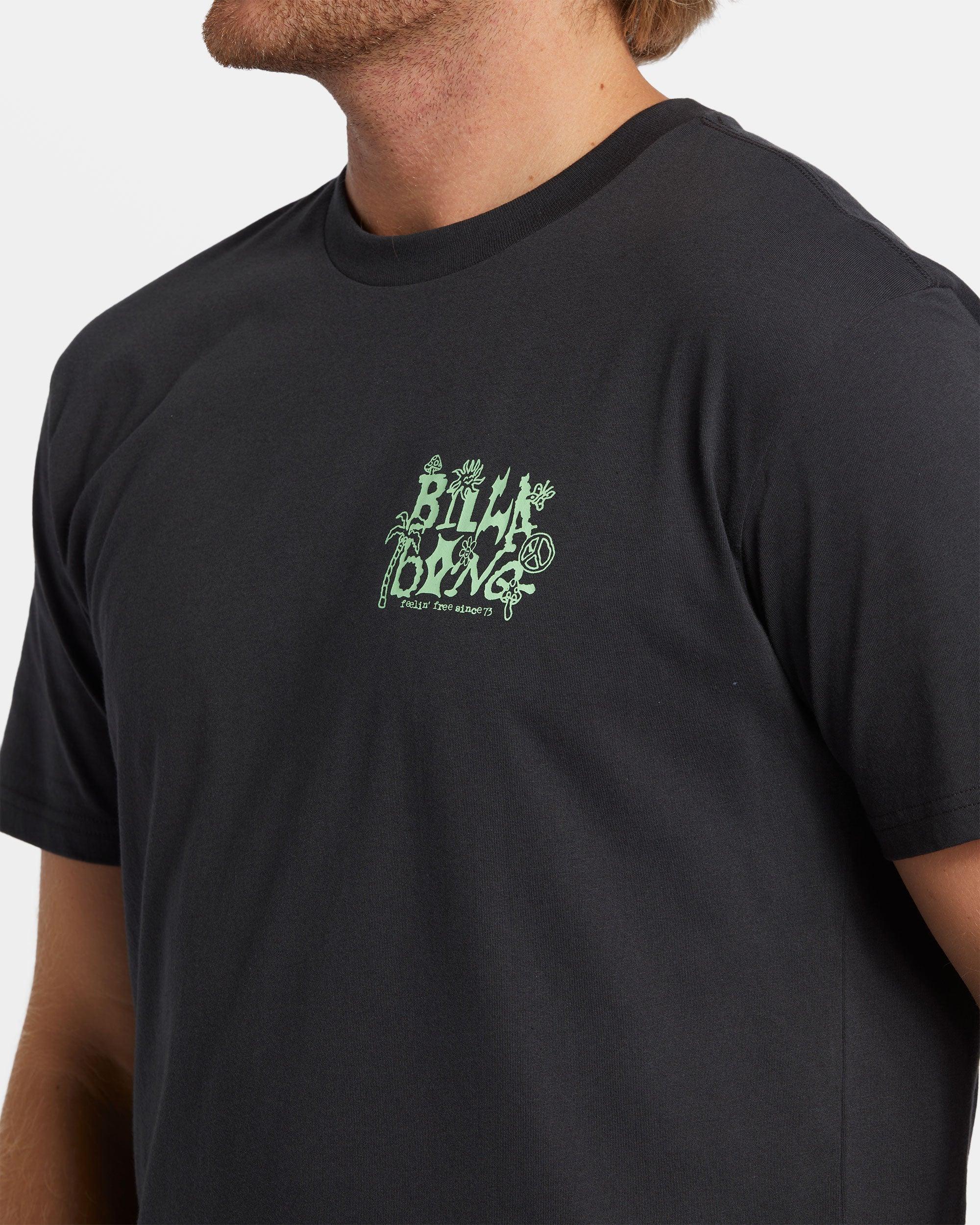 Shady T-Shirt - Washed Black Male Product Image