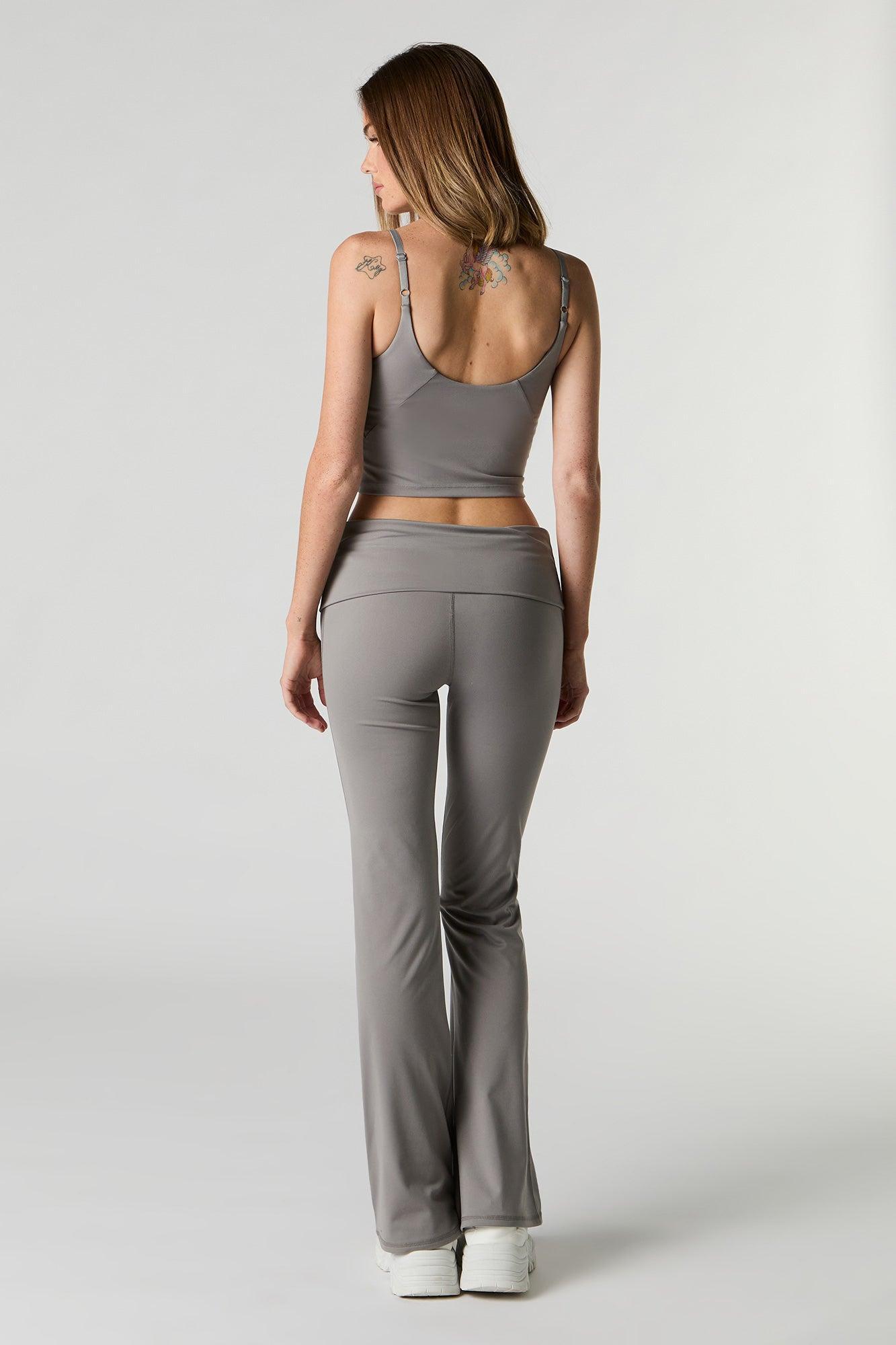 Active Foldover Waist Flare Pant Female Product Image