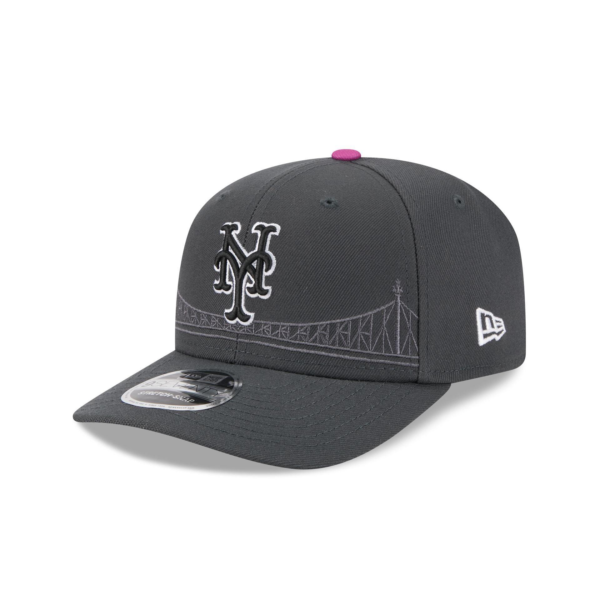 New York Mets City Connect 9SEVENTY Stretch-Snap Hat Male Product Image