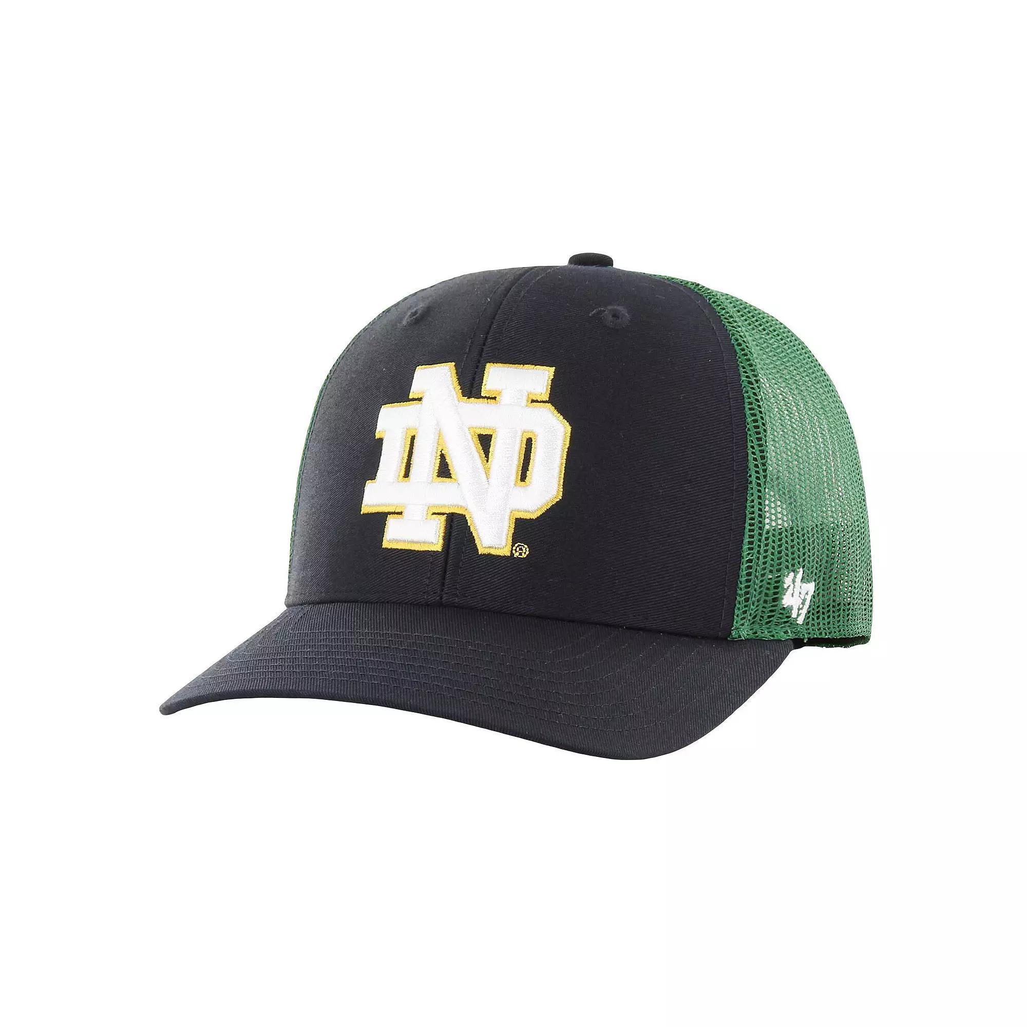 Men's '47 Navy Notre Dame Fighting Irish Trucker Adjustable Hat, Blue Product Image
