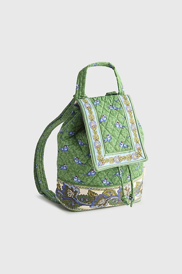 Vera Bradley Quilted Cotton Drawstring Backpack Womens at Urban Outfitters Product Image