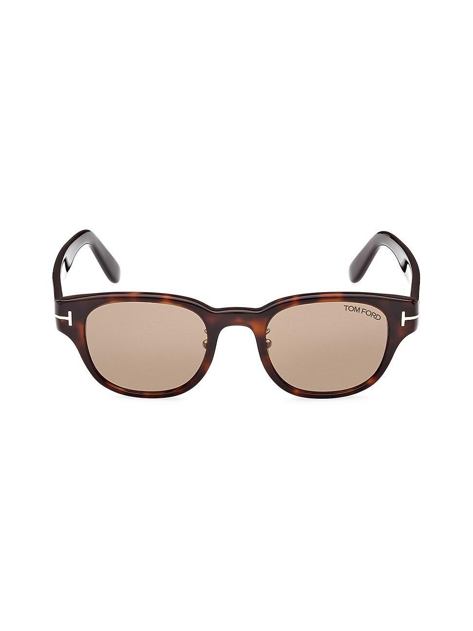 Mens 48MM Acetate Square Sunglasses Product Image