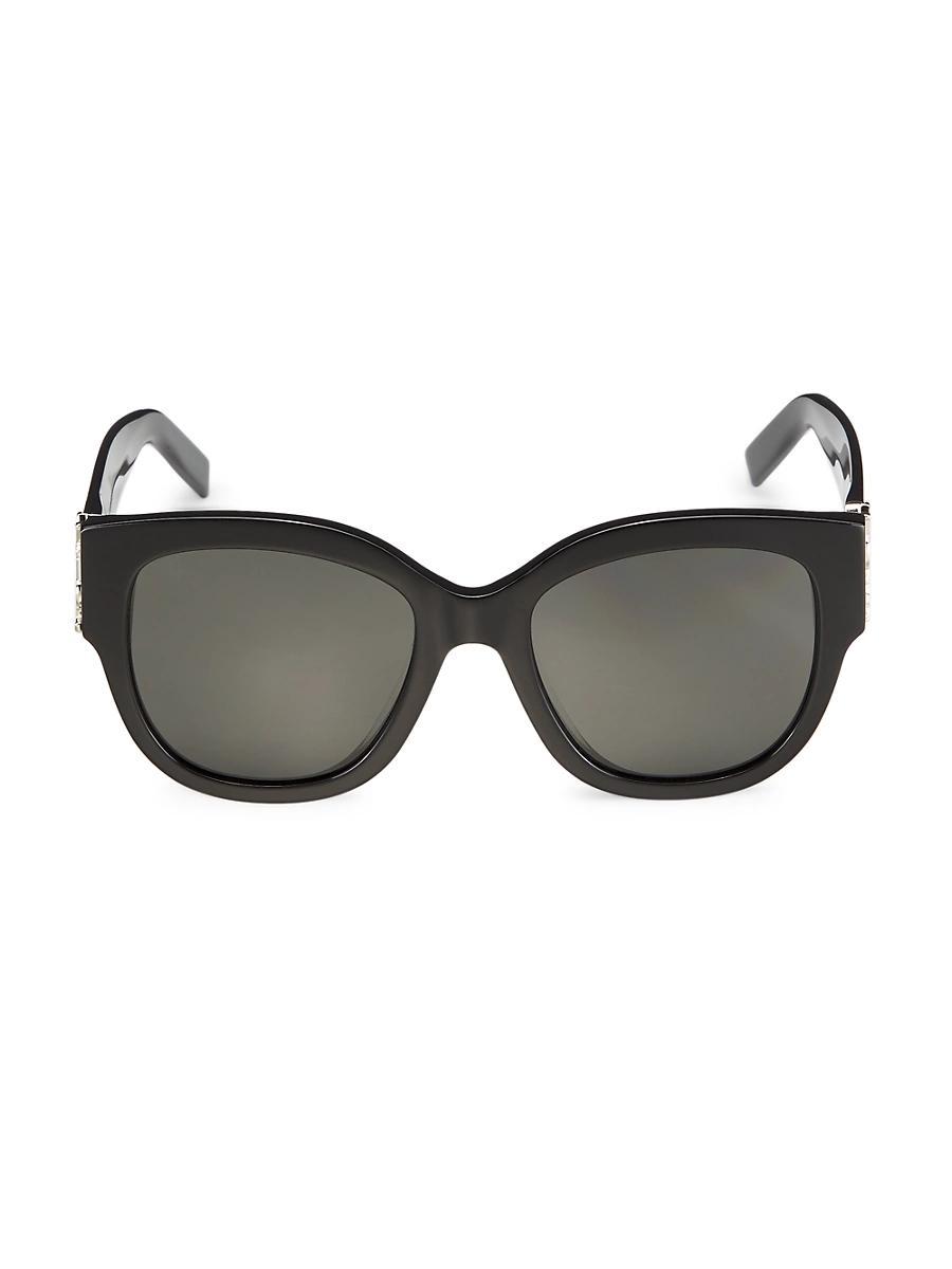 Saint Laurent Womens SL M95F 56mm Cat Eye Sunglasses Product Image