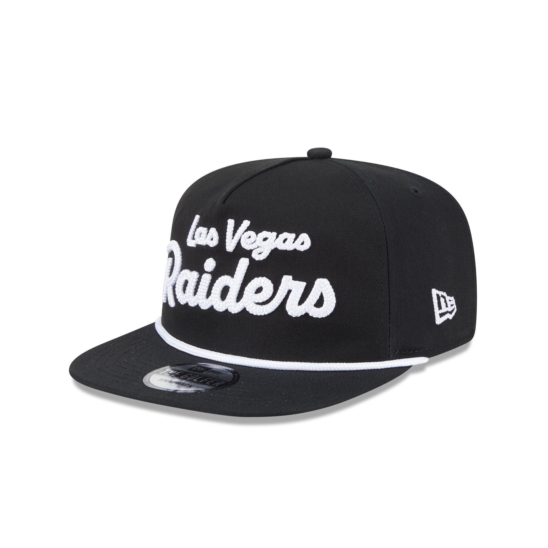 Las Vegas Raiders Team Text Golfer Hat Male Product Image