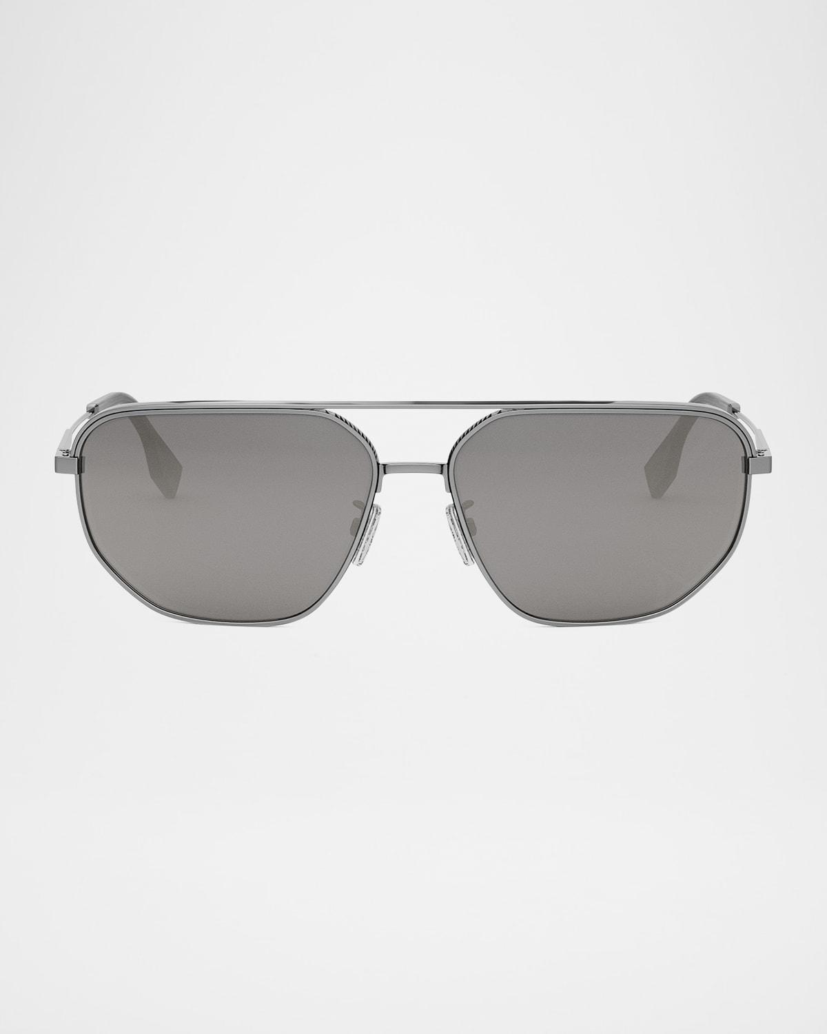 Mens Acetate Rectangle Sunglasses Product Image