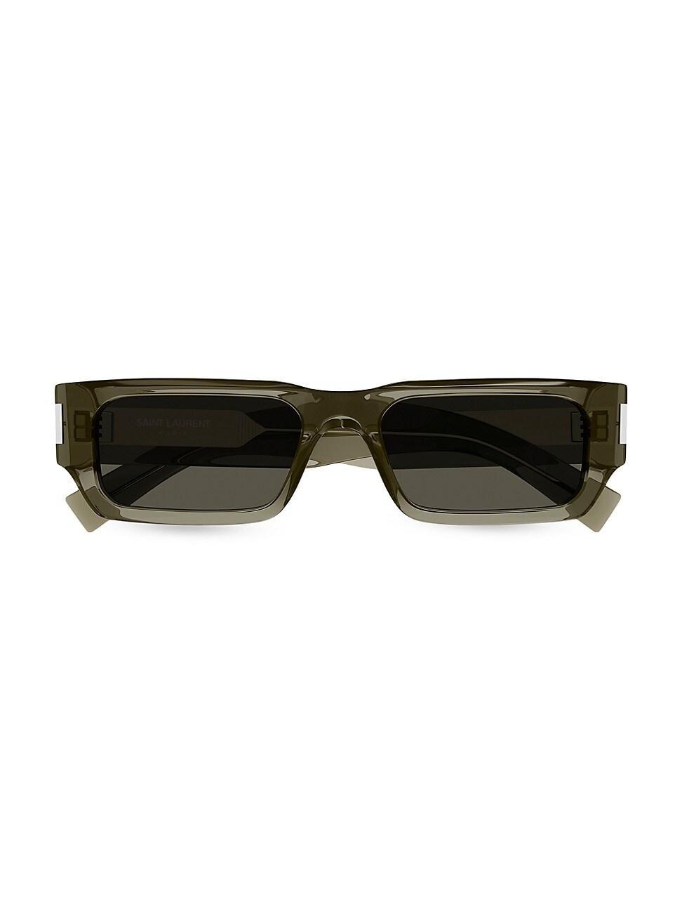 Mens SL 660 Acetate Rectangle Sunglasses Product Image