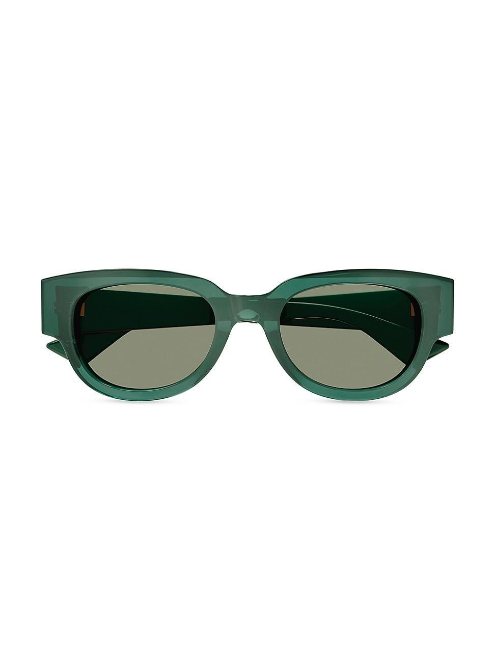 Womens Nude Triangle 52MM Cat-Eye Sunglasses Product Image