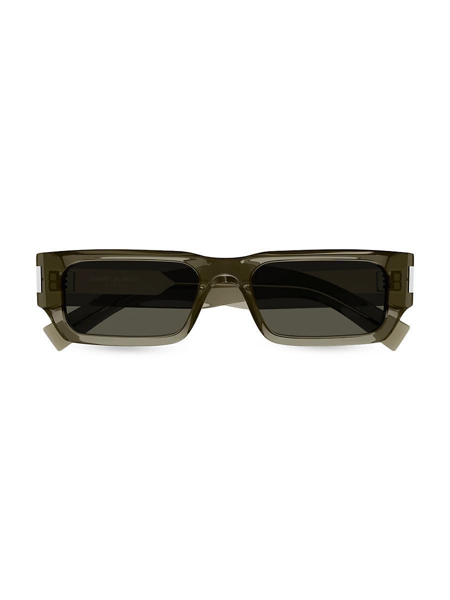 Mens SL 660 Acetate Rectangle Sunglasses Product Image