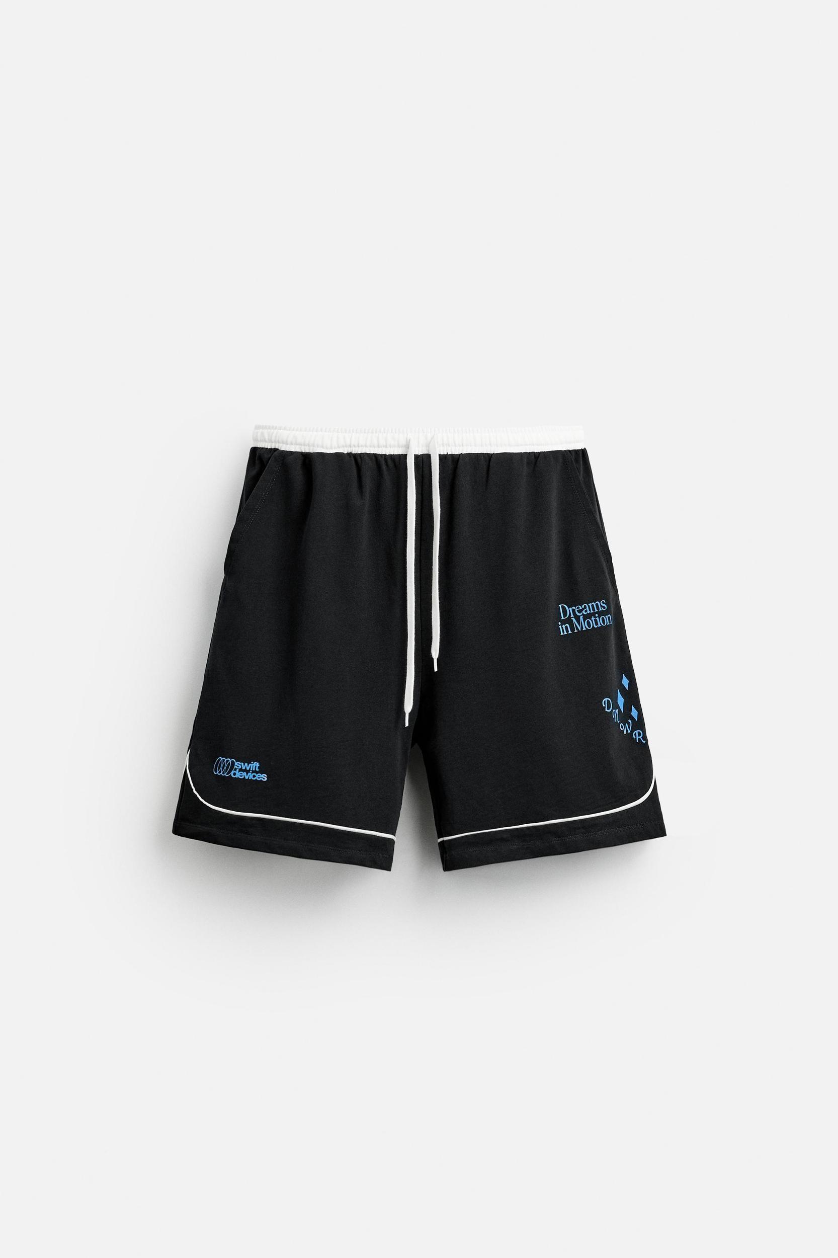 TEXT JOGGER SHORTS Product Image