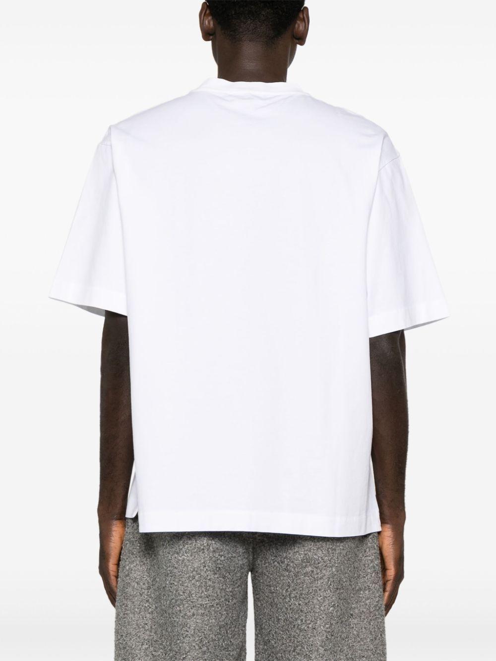 logo-print cotton T-shirt Product Image