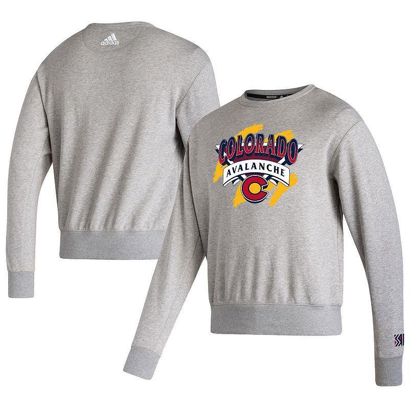 Mens adidas Gray St. Louis Blues Reverse Retro 2.0 Vintage-Like Pullover Sweatshirt Product Image